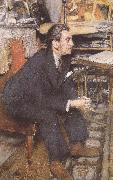 Edouard Vuillard Sam portrait Sweden oil painting artist